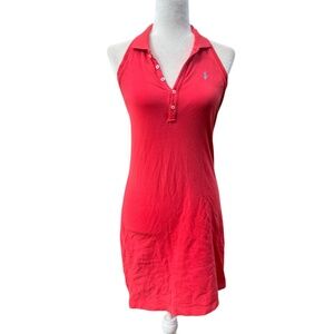 Ralph Lauren Polo Halter Open-Back Dress / Y2K / Small